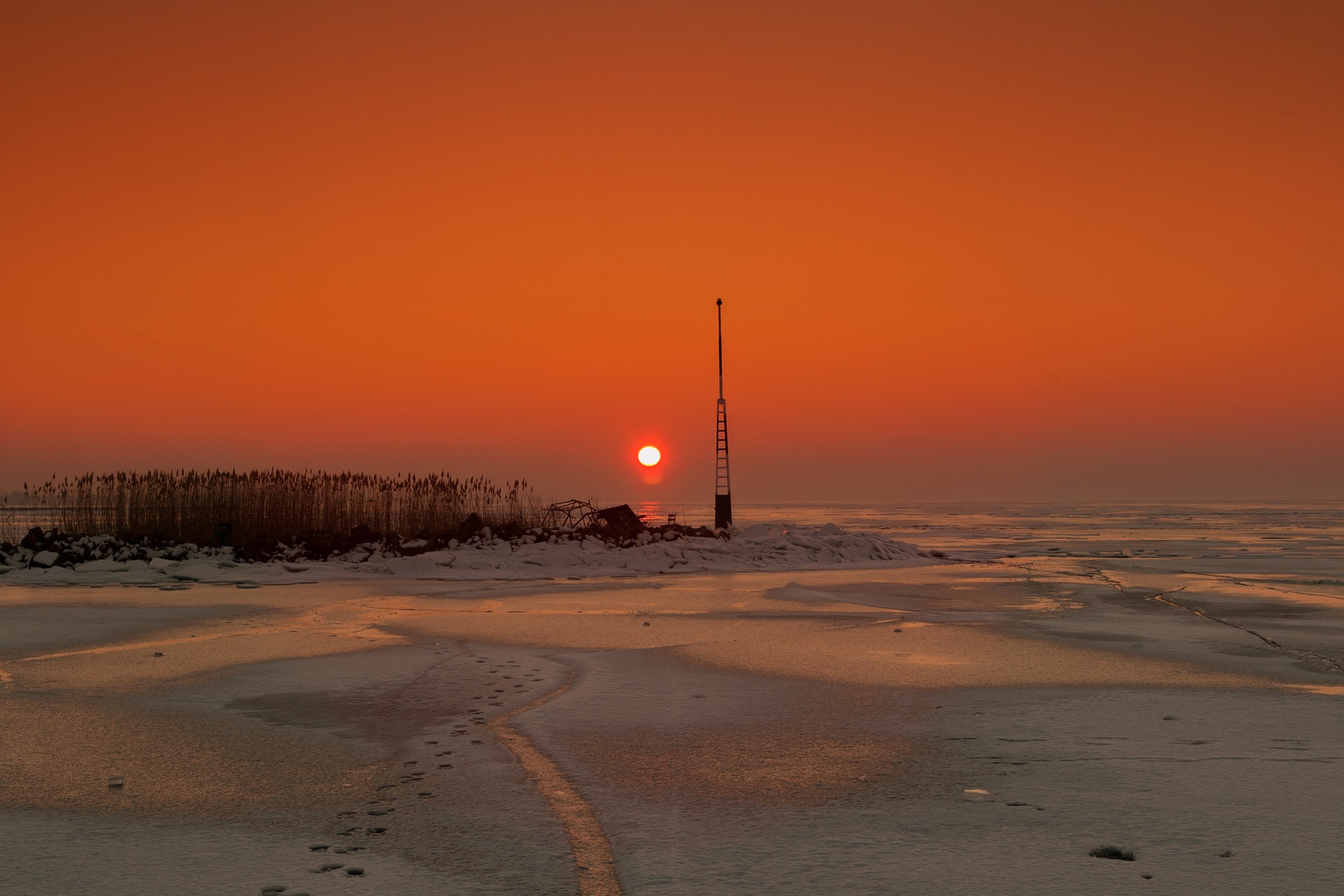 Életveszélyes a Balaton jege