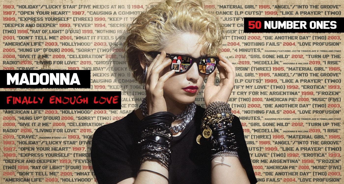 Megjelent Madonna végtelen szerelemkötete: itt a „Finally Enough Love: 50 Number Ones”