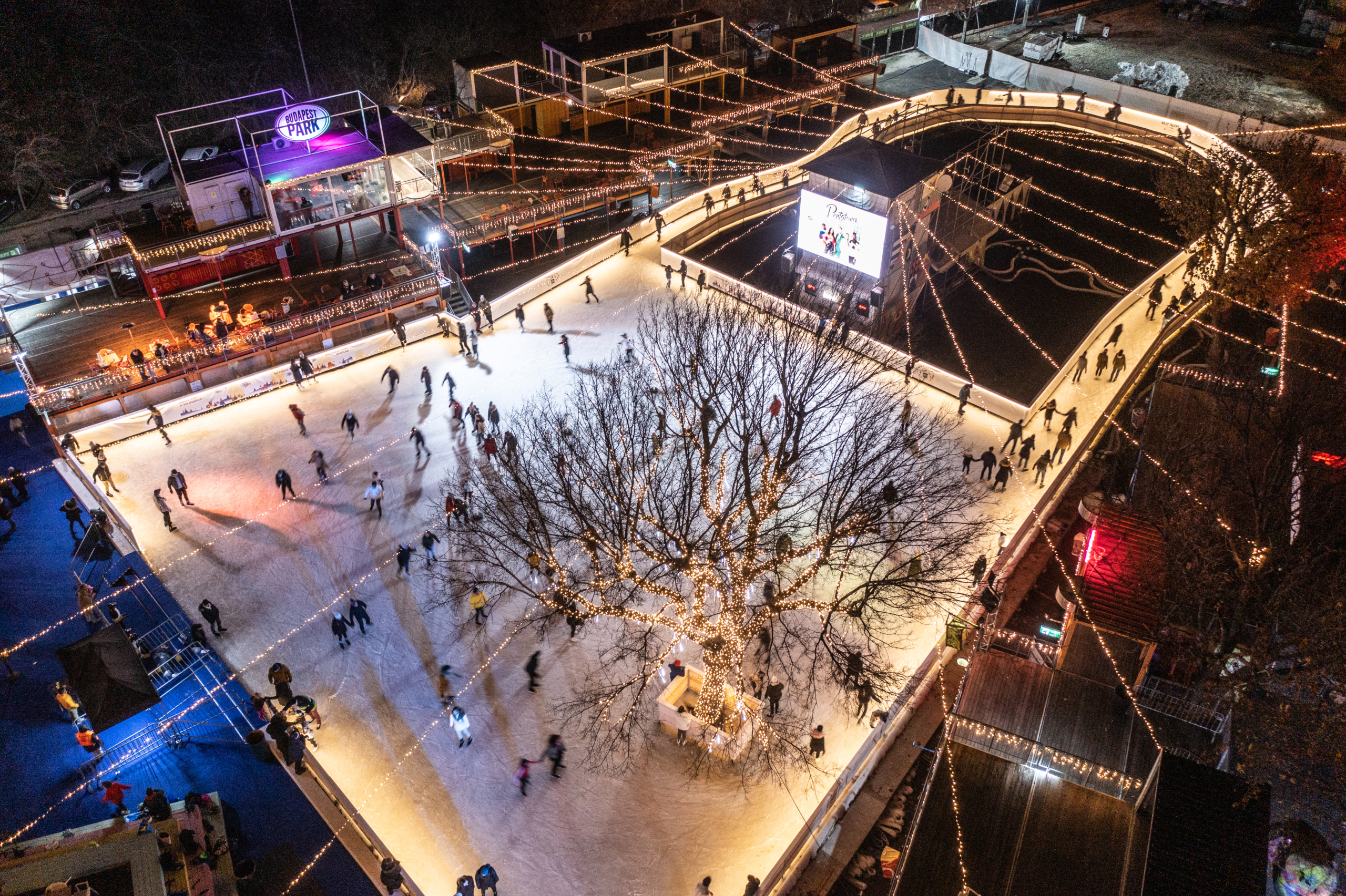 December 1-től újra befagy a Budapest Park tánctere