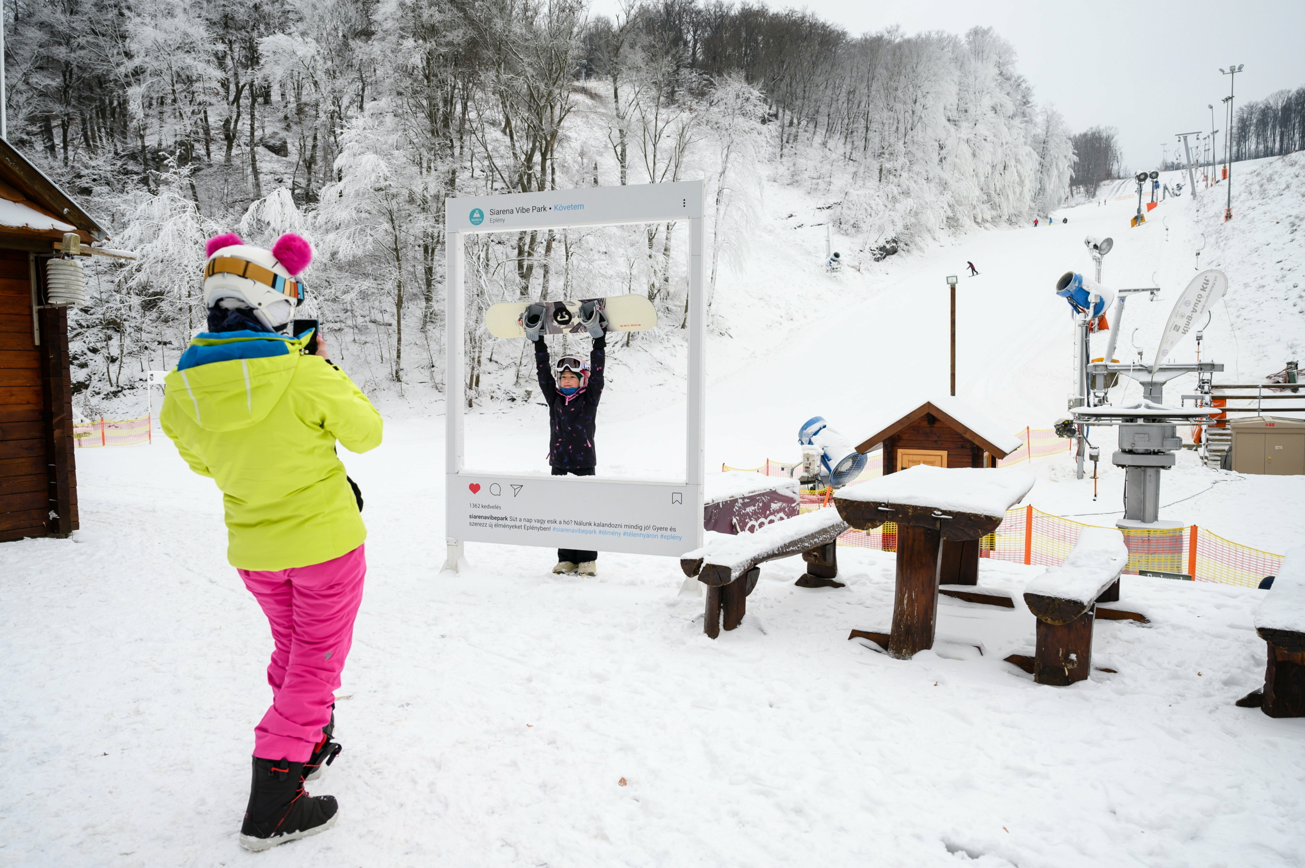 Már síelhetünk az eplényi sípályán