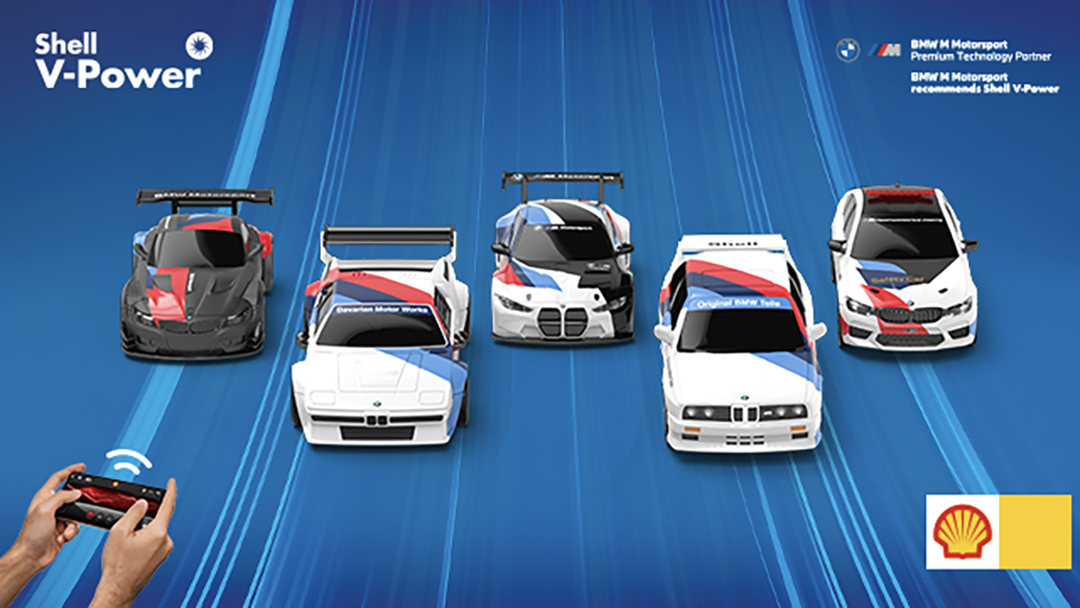 Hallassátok a hangotok, és hajtsatok rá Balázséknál a Shell exkluzív BMW M Motorsport Kollekciós modellautóira!