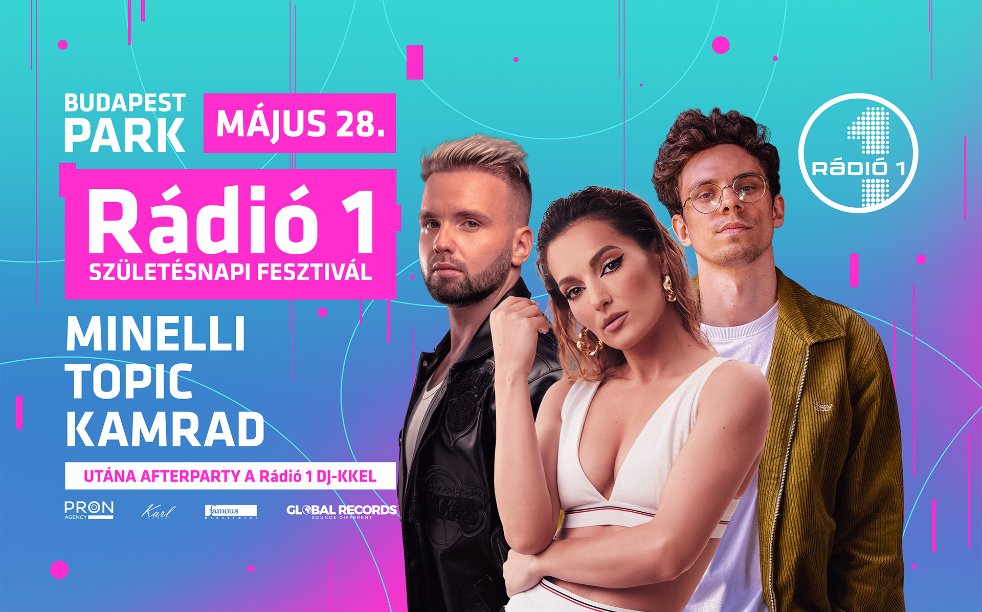 Nyerd meg páros belépőjegyed a Rádió 1 Születésnapi Fesztiváljára!