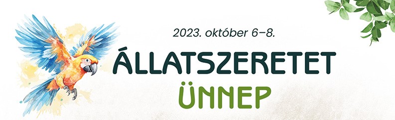 Három napon át tart az Állatszeretet Ünnep az Állatkertben