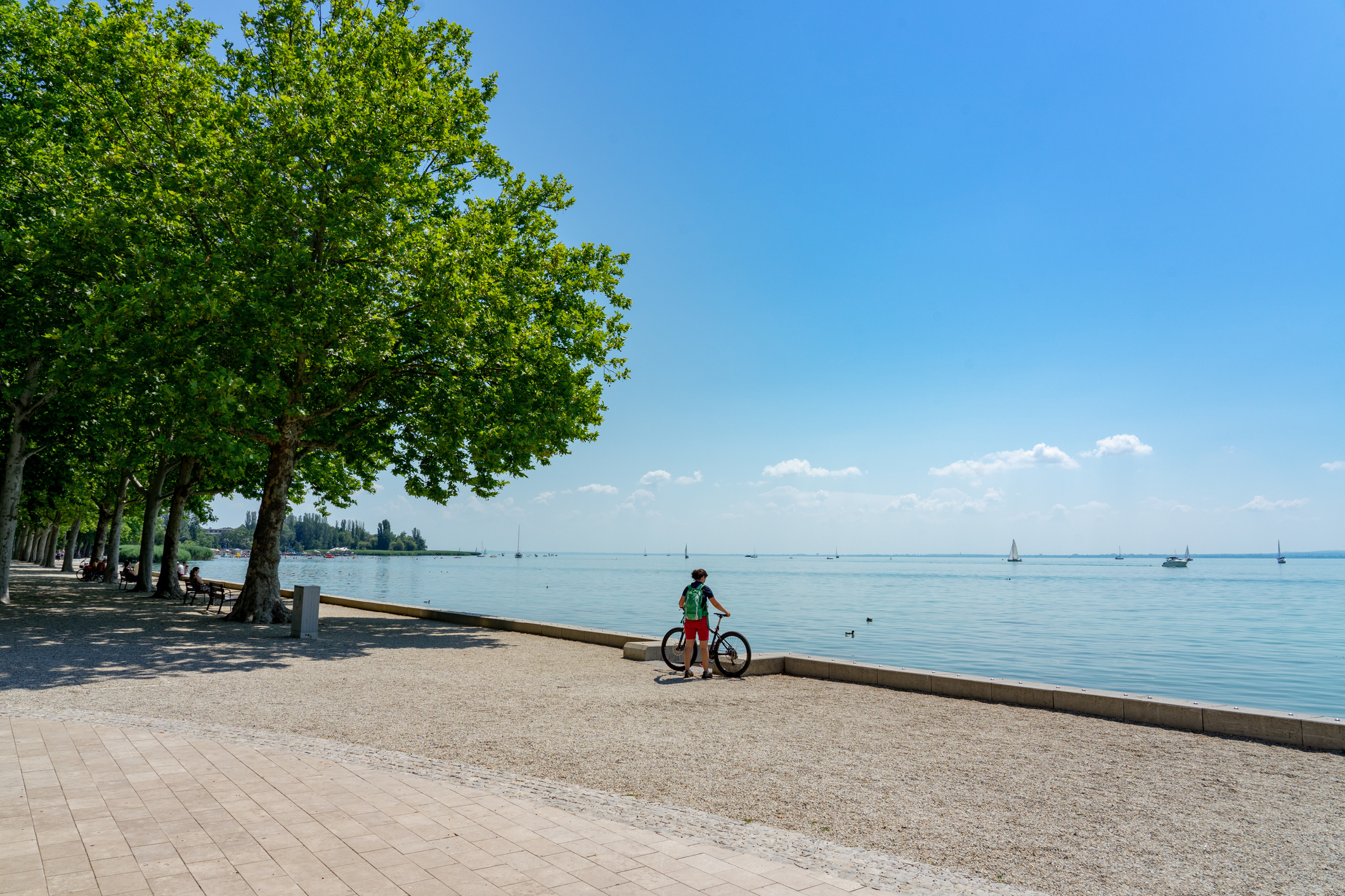 Balatonrendesnél ért körbe a balatoni bringaút