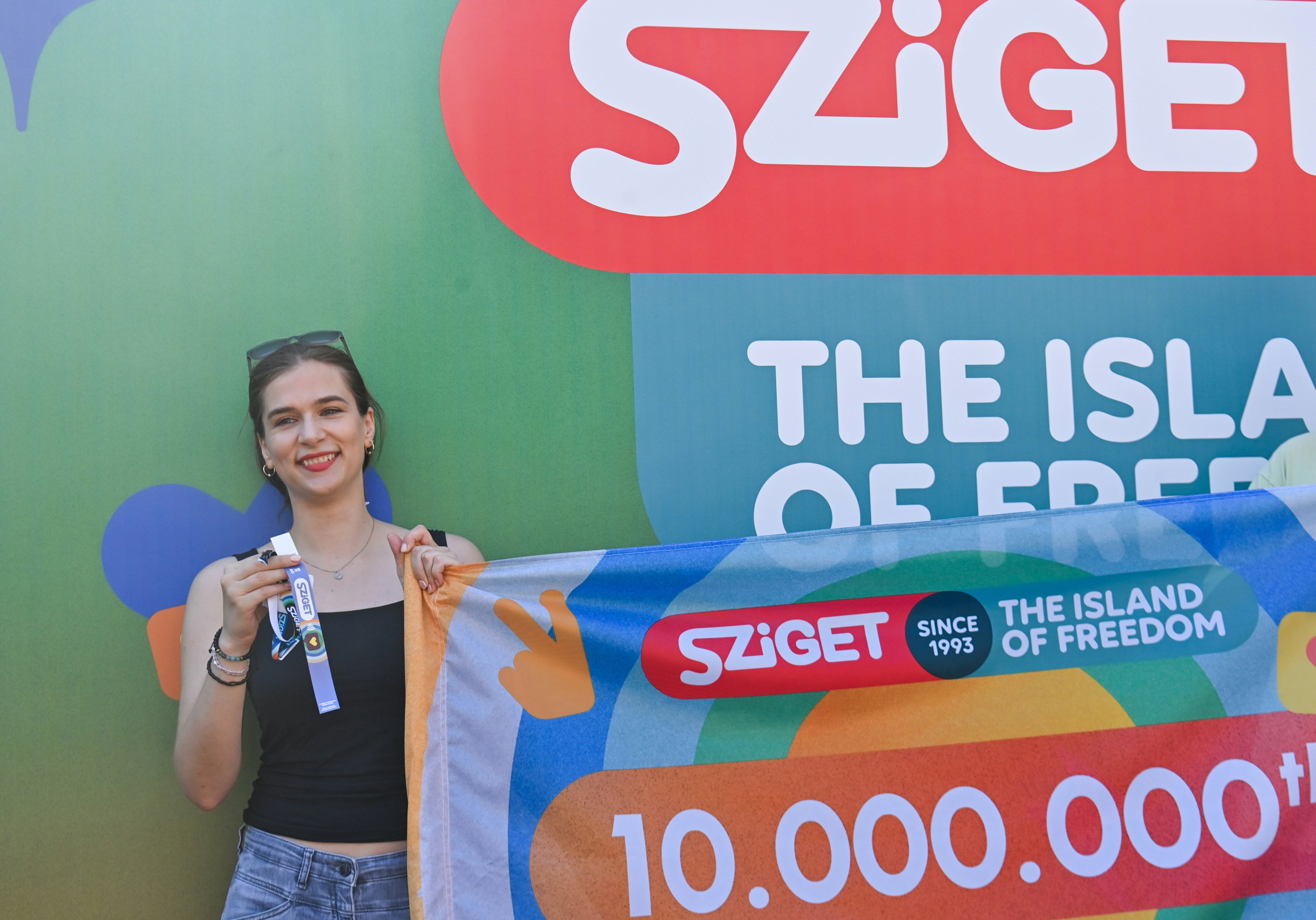 Egy magyar nő lett a fesztivál a tízmilliomodik látogatója