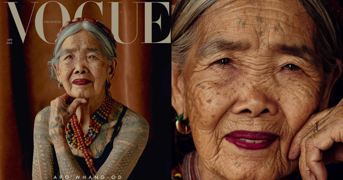 106 évesen a Vogue címlapján