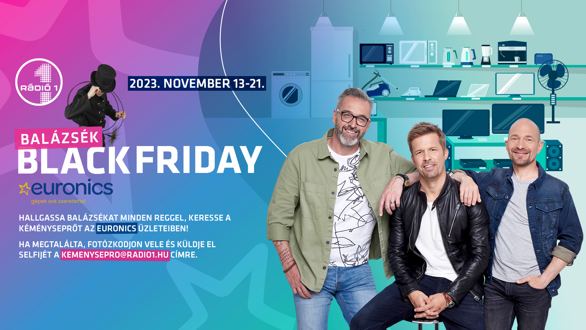 Indul Balázsék Black Friday játéka