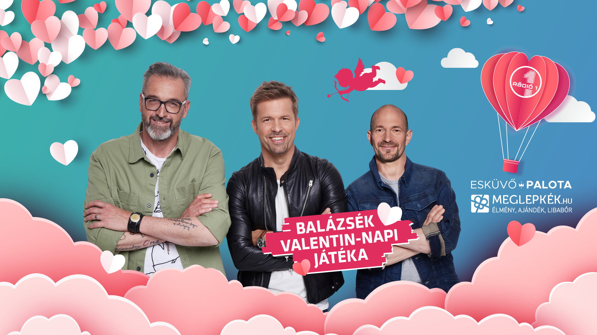 Kérd meg párod kezét élő adásban Balázsék Valentin-napi nászajándékáért!
