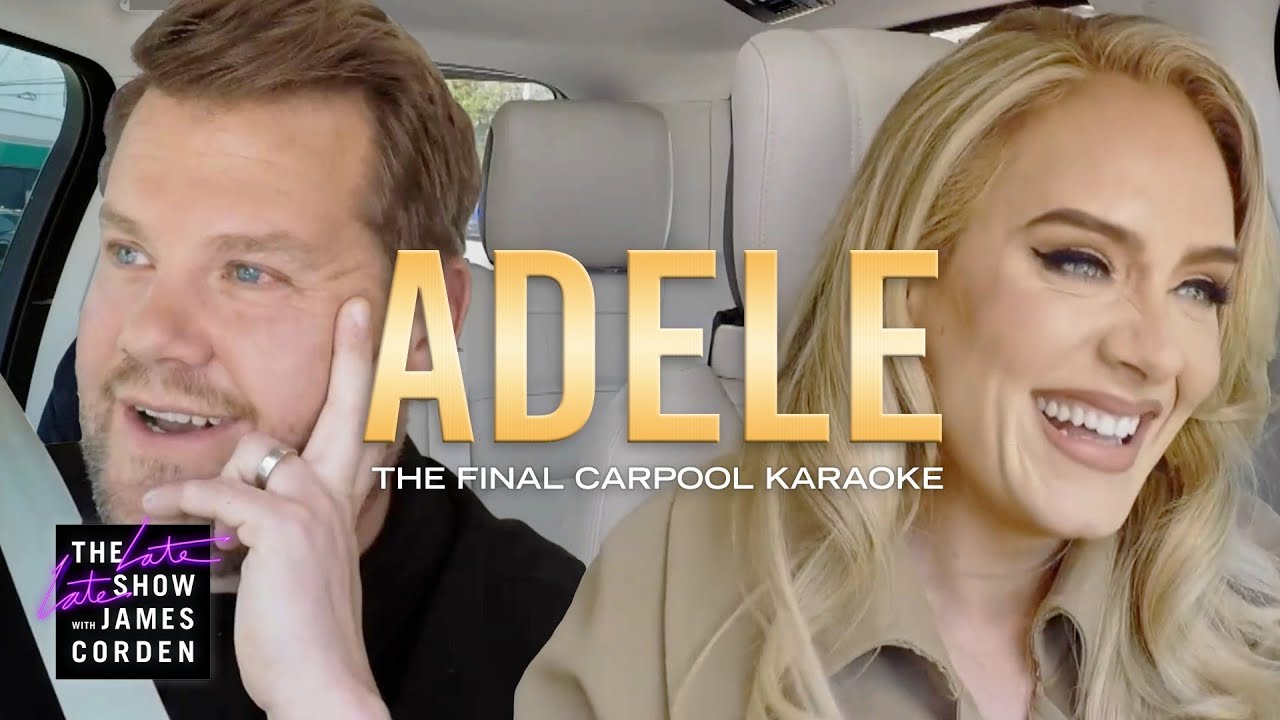 Adele vitte el egy utolsó körre James Cordent - véget ért a legendás Carpool Karaoke