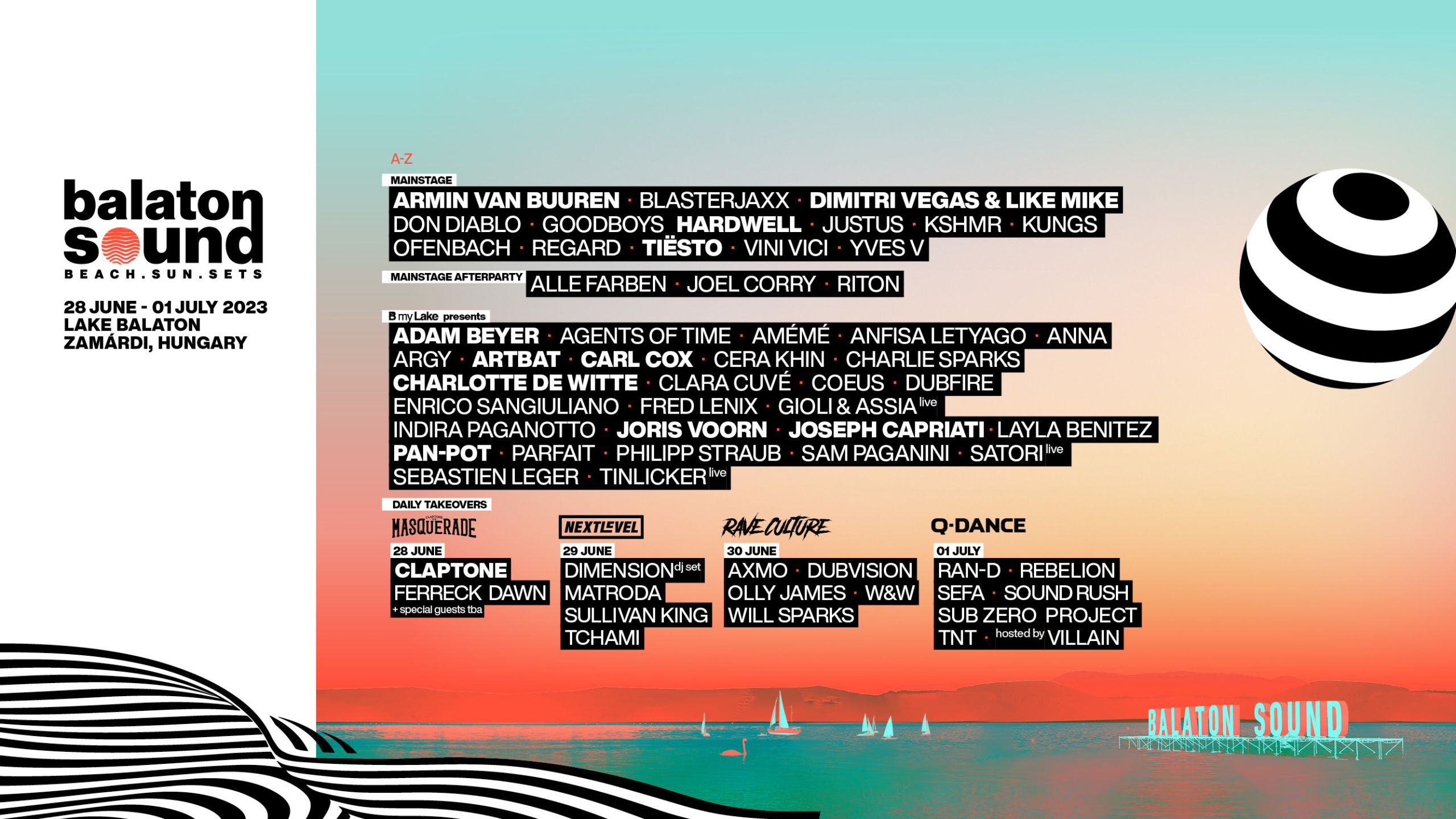 A nyár legváltozatosabb partisorozatát ígéri a Balaton Sound