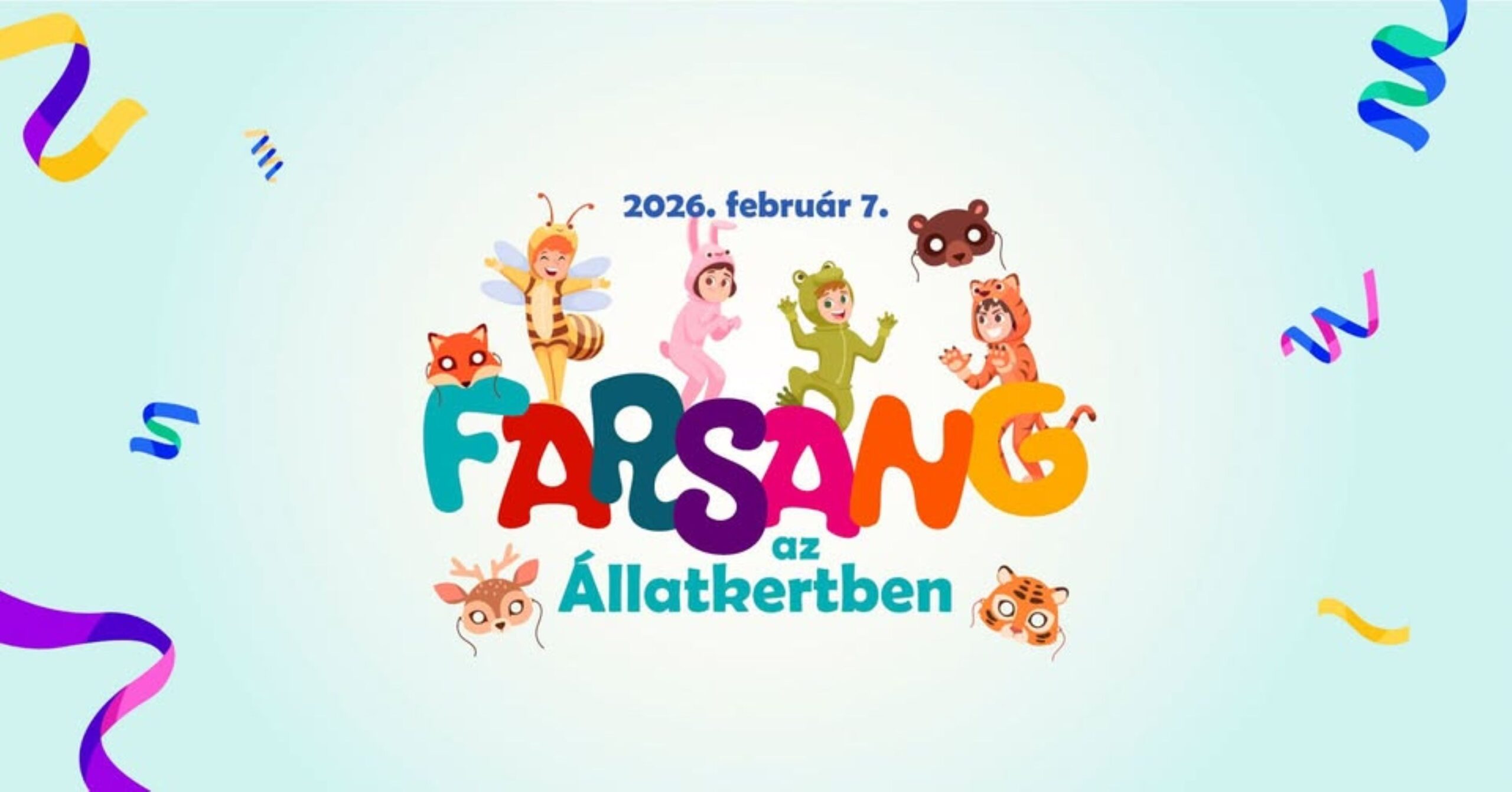 Szombaton farsangi kavalkád lesz a Budapesti Állatkertben