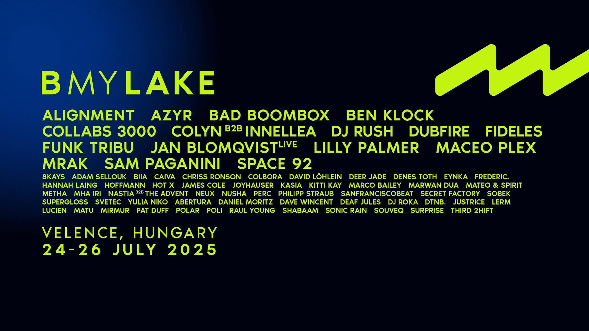 Teljes a B MY LAKE programja