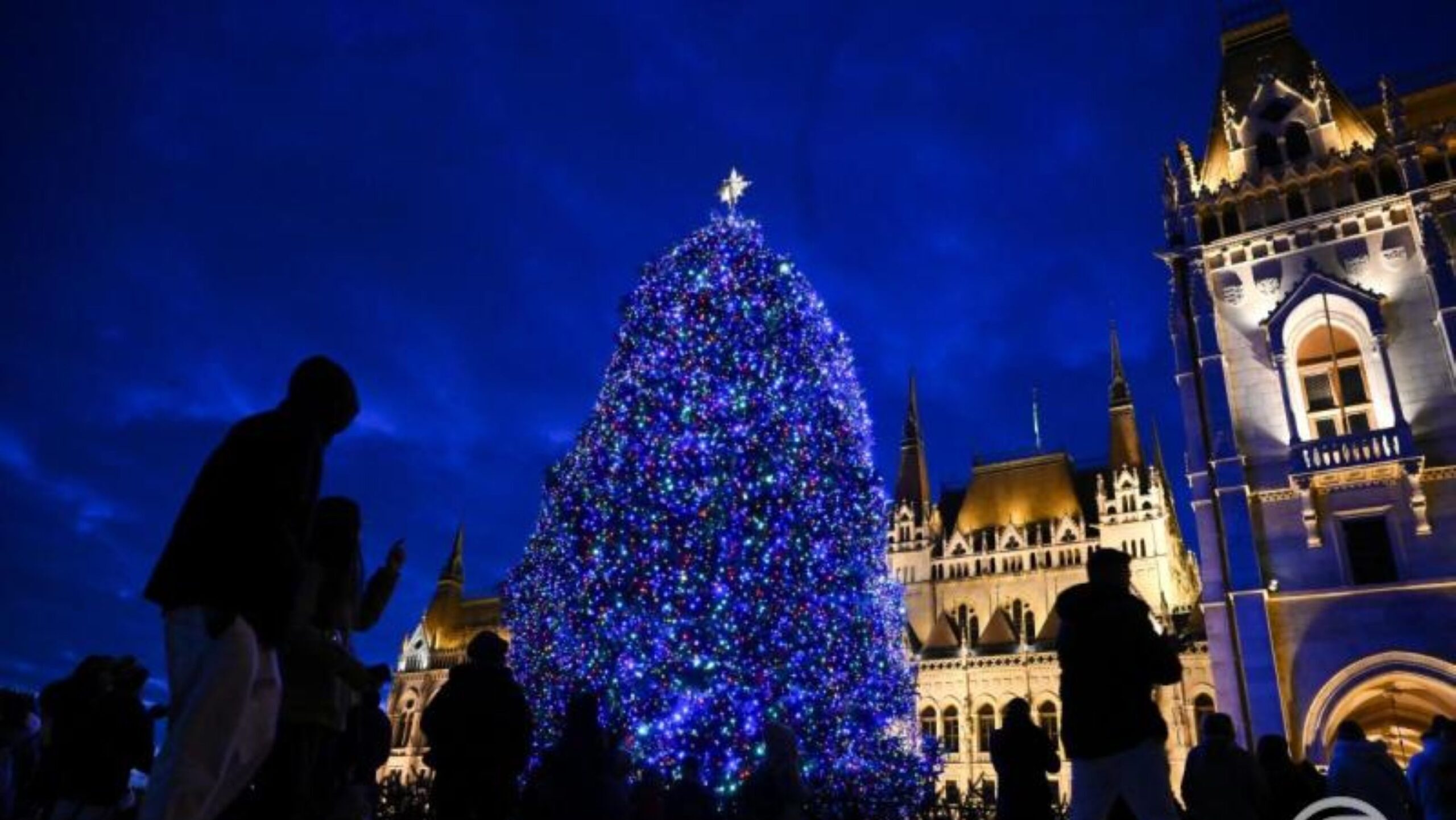 Felkapcsolták a fényfüzért az Ország Karácsonyfáján