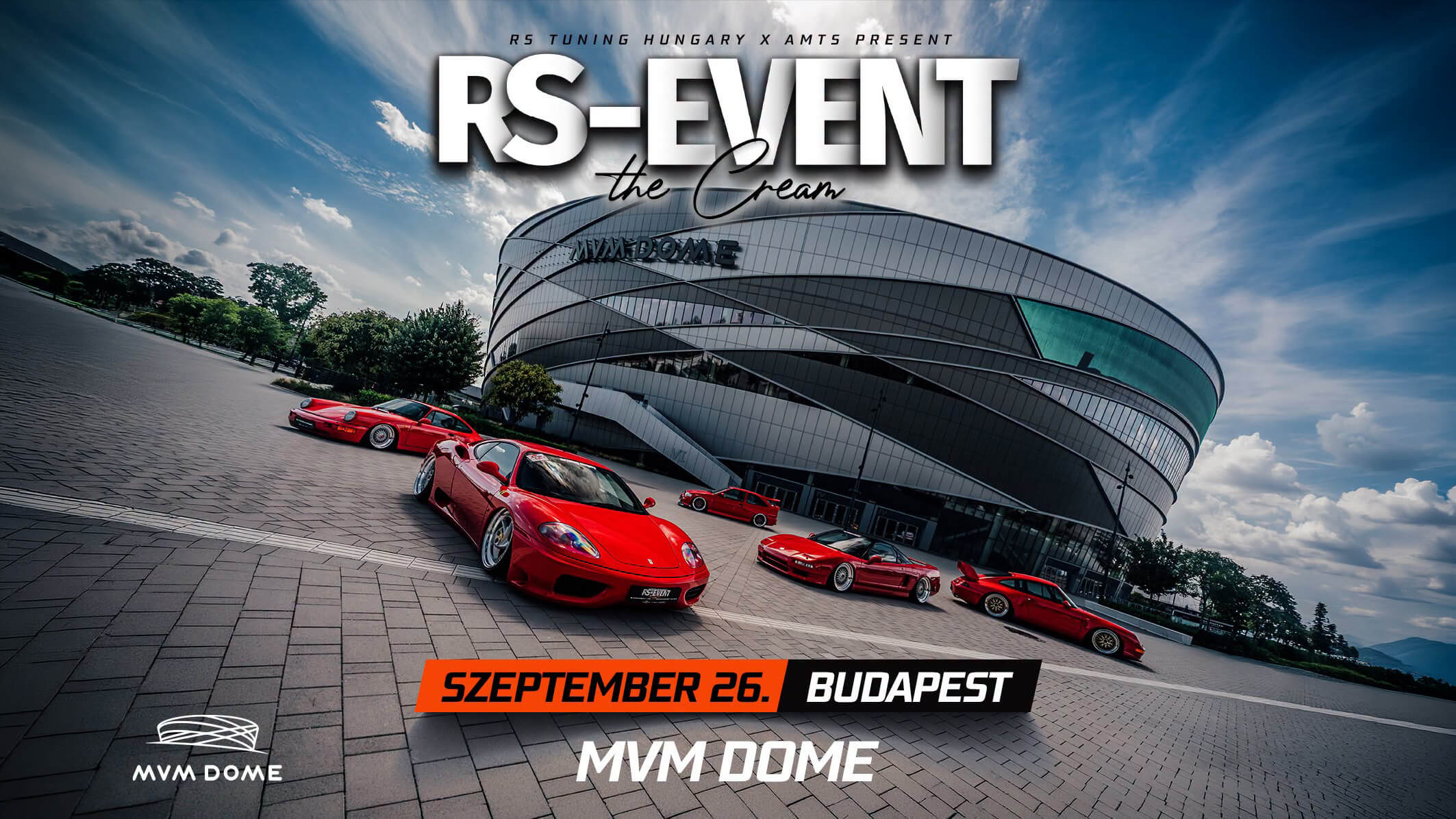 RS-EVENT - the Cream: autócsodák szombaton az MVM Dome-ban