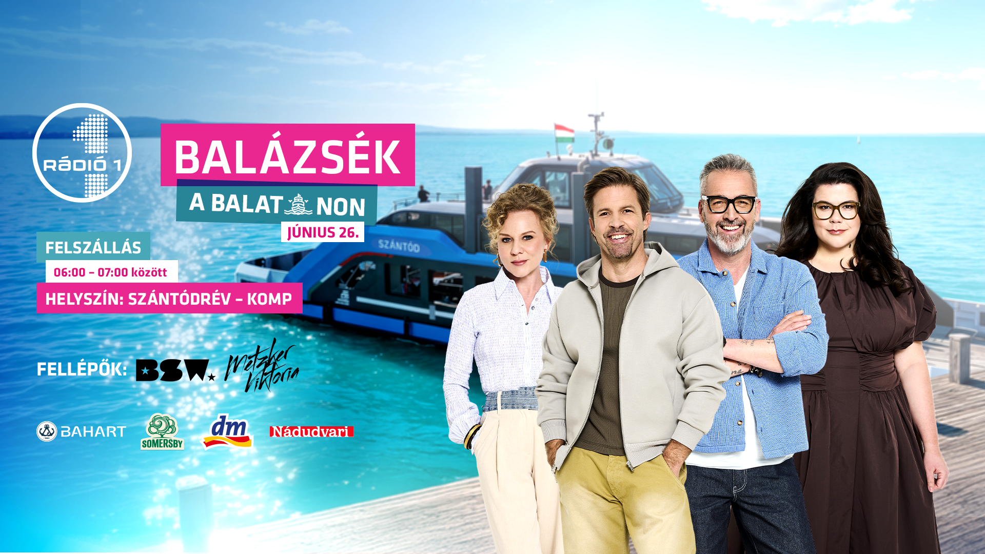 Balázsék hajója újra kifut