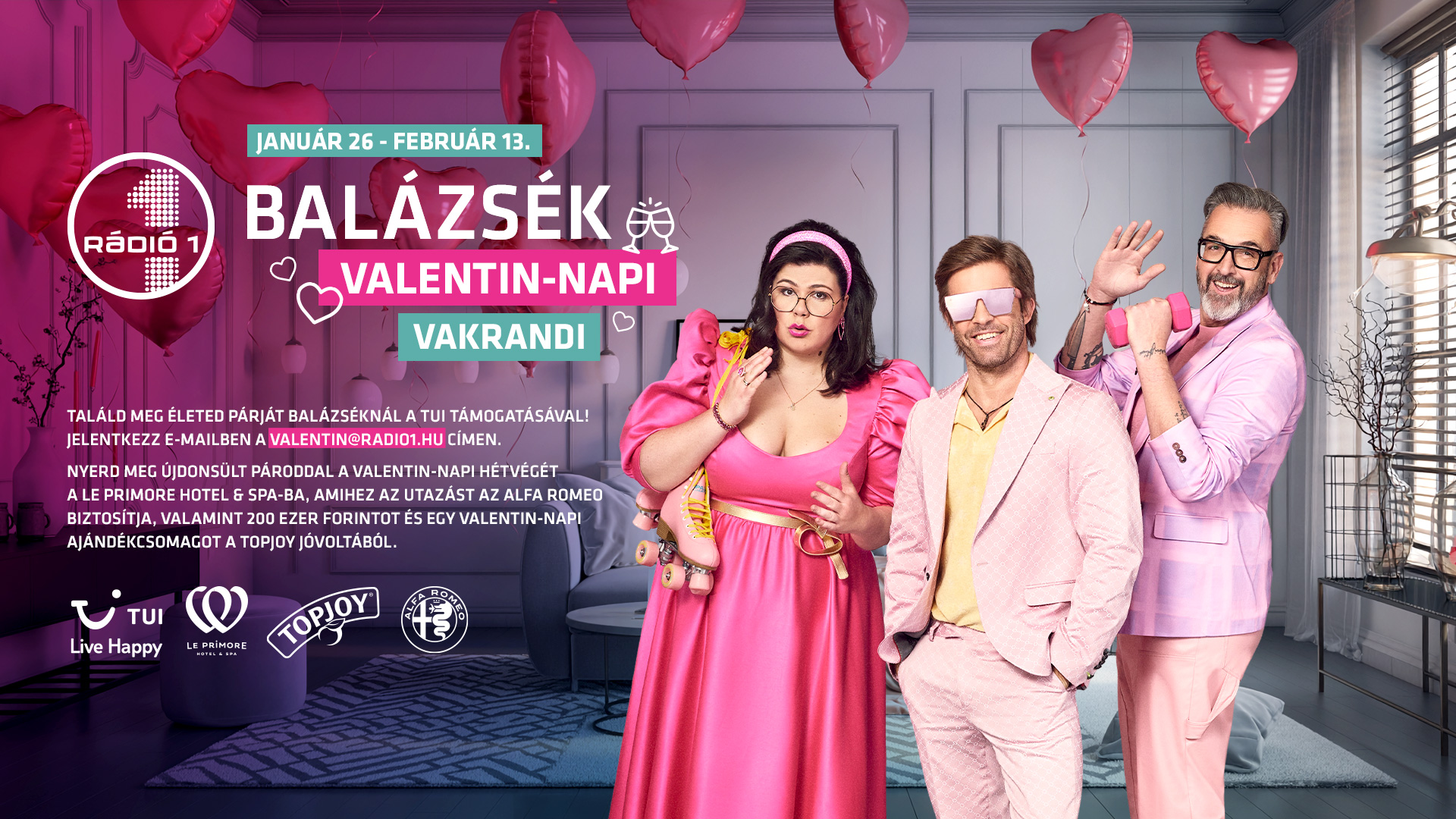 Jön Balázsék Valentin-napi Vakrandija