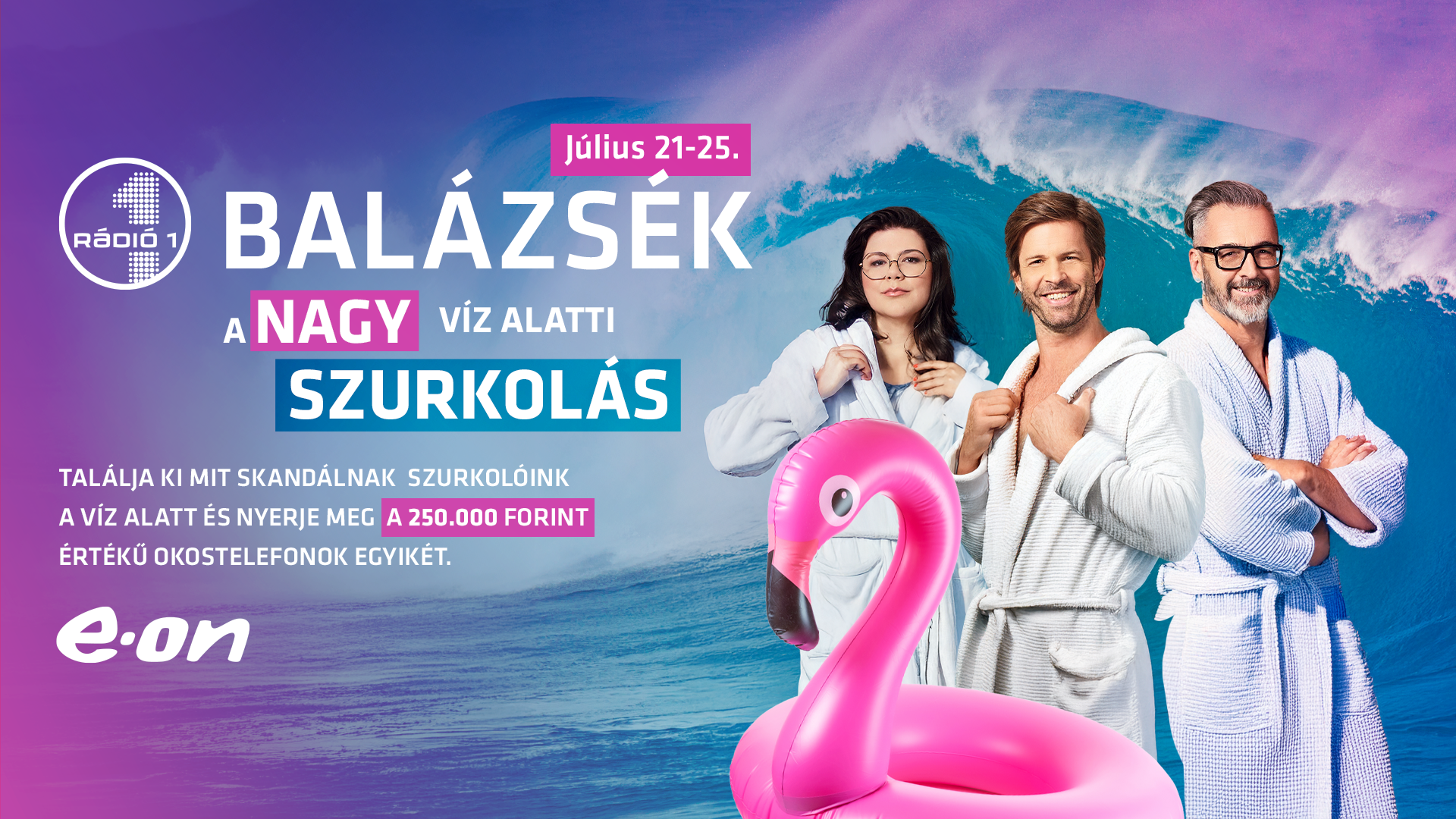 Jön a Nagy Víz Alatti Szurkolás Balázsékkal!