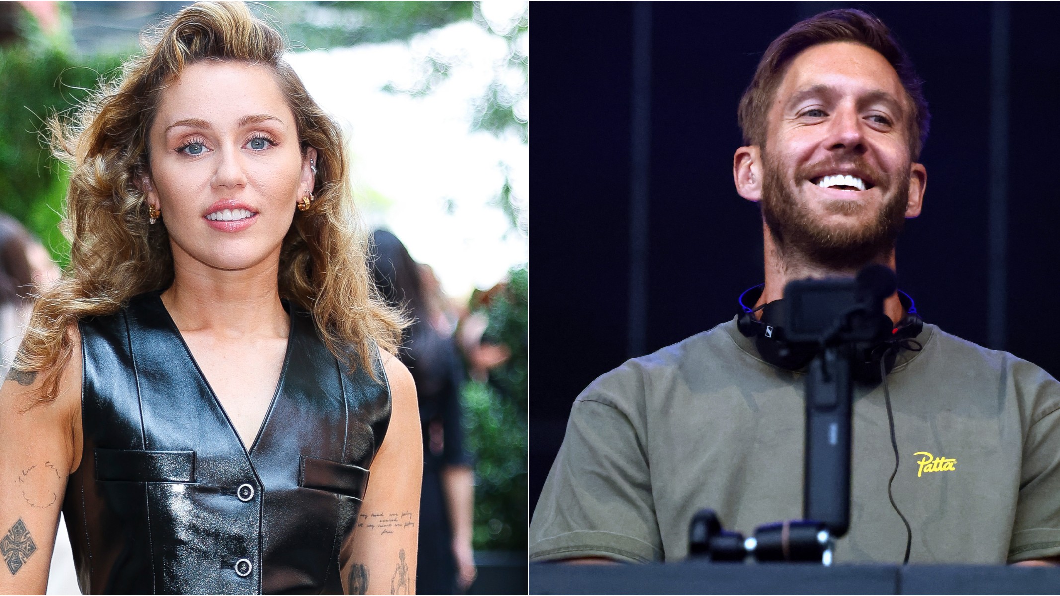 Calvin Harris és Miley Cyrus nem rúgták össze a port
