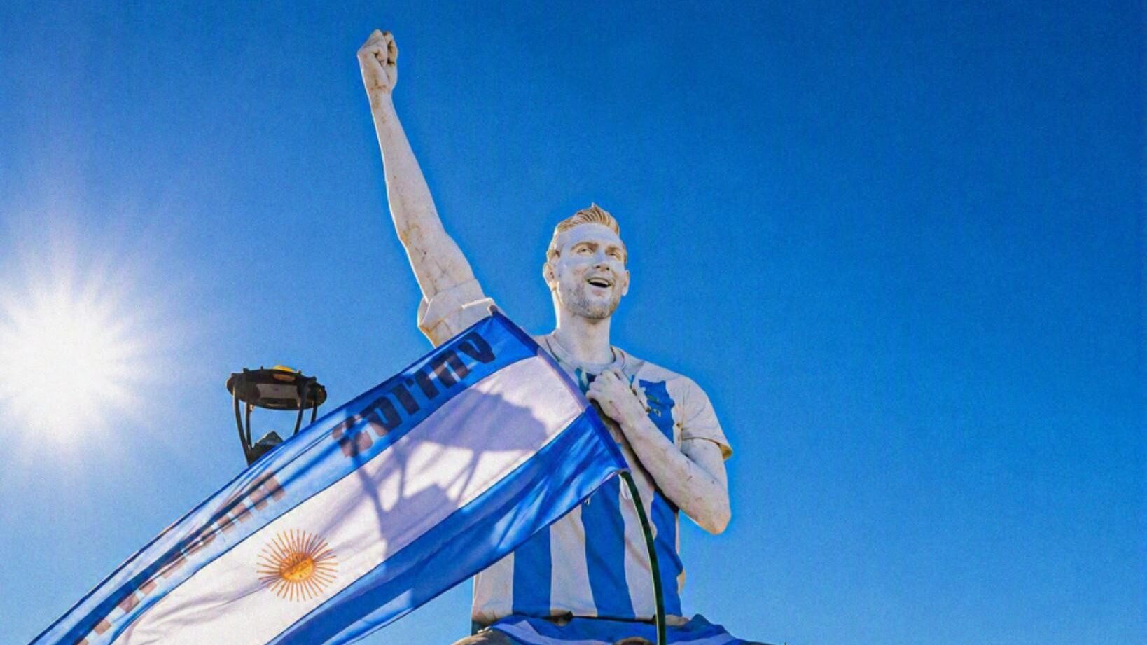 Messi óriási szobrot kapott Argentínában