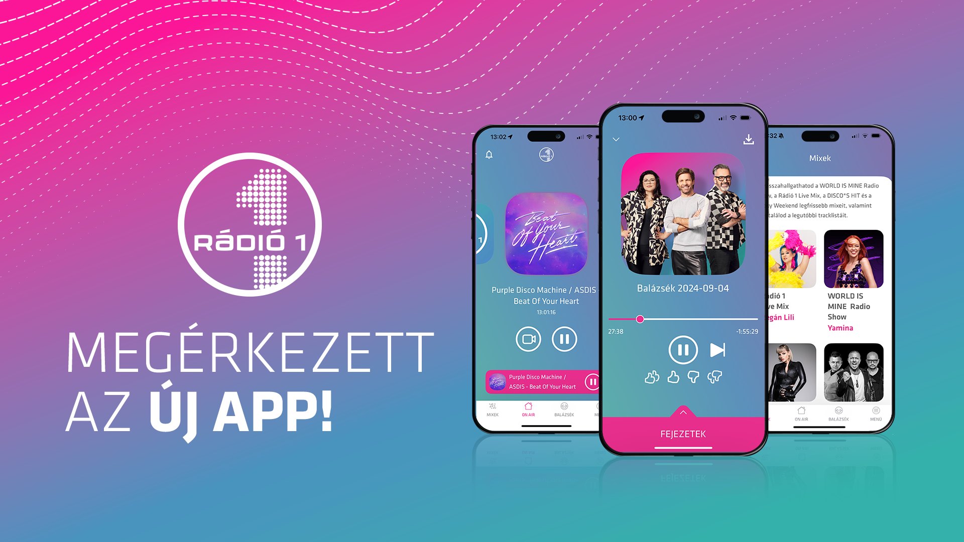 Megérkezett az új Rádió 1 App!