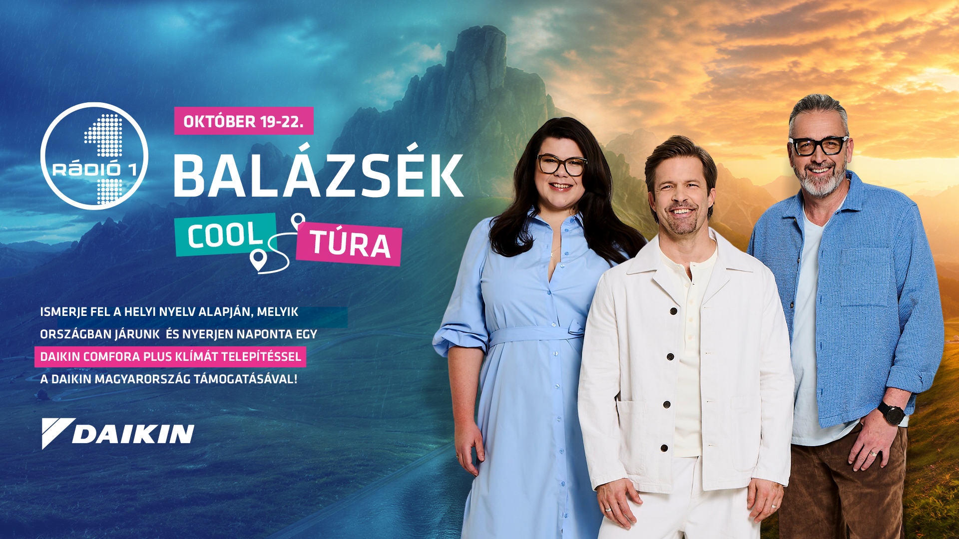 Balázsék a világ legforróbb és leghidegebb helyeire repítenek – nyerj Daikin klímát!