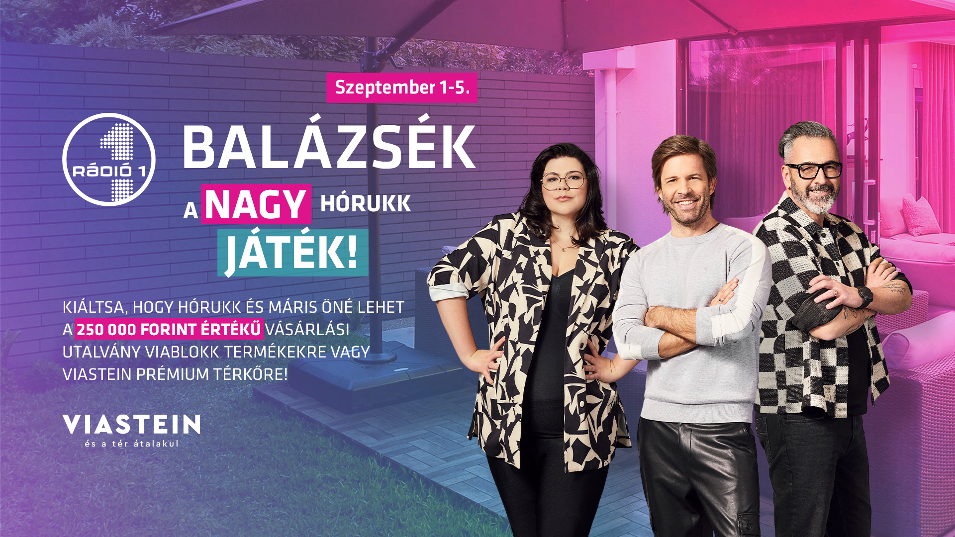 Szólj be jókor, és nyerj 250.000 Ft-ot Balázséknál!