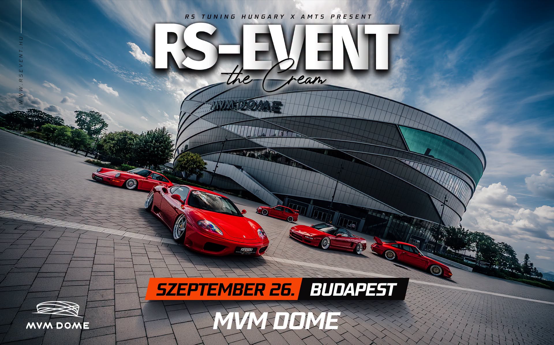 RS-EVENT - the Cream: autócsodák szombaton az MVM Dome-ban
