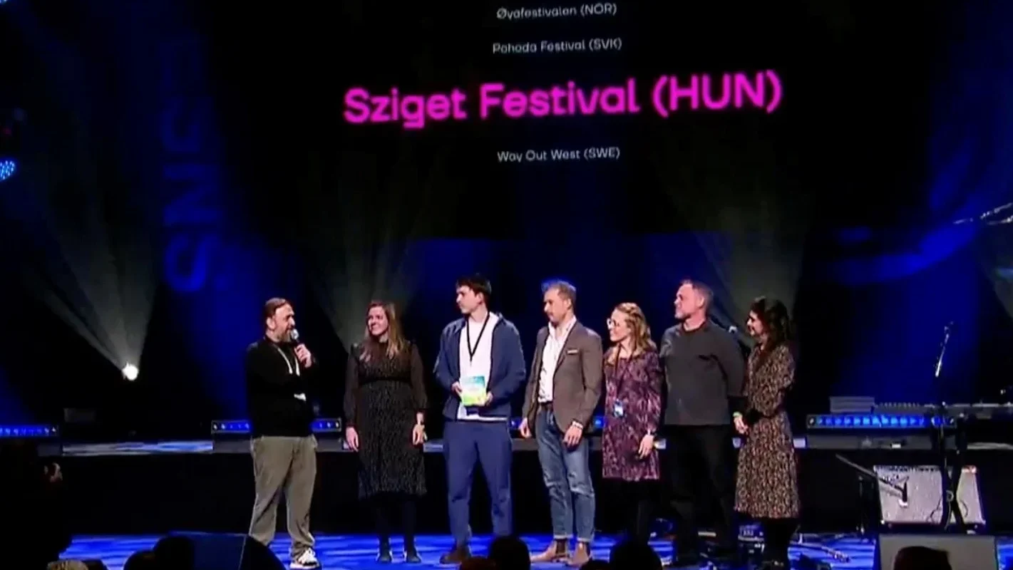 European Festival Awards díjat kapott a Sziget